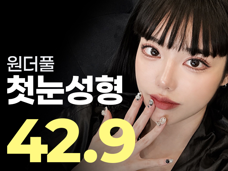 원더풀 첫눈성형